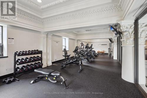 313 - 118 King Street E, Hamilton, ON - Indoor Photo Showing Gym Room