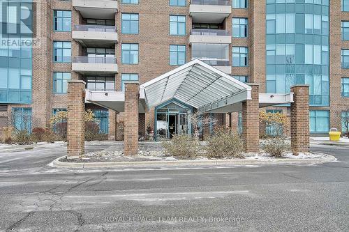 1201 - 3580 Rivergate Way, Ottawa, ON - Outdoor With Balcony With Facade