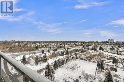 1201 - 3580 Rivergate Way, Ottawa, ON - Outdoor With Balcony With View