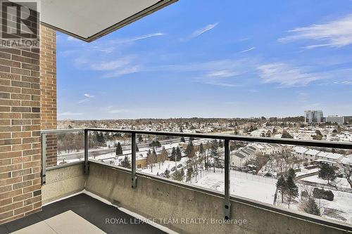 1201 - 3580 Rivergate Way, Ottawa, ON - Outdoor With Balcony With View With Exterior