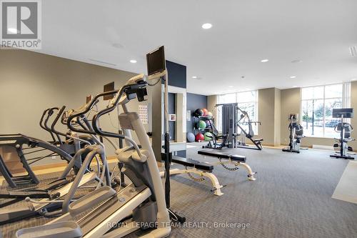 1201 - 3580 Rivergate Way, Ottawa, ON - Indoor Photo Showing Gym Room