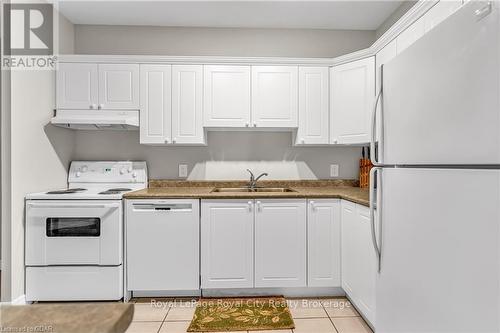 311 - 60 Wyndham Street S, Guelph (Two Rivers), ON - Indoor Photo Showing Kitchen With Double Sink