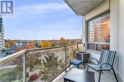 311 - 60 Wyndham Street S, Guelph (Two Rivers), ON - Outdoor With Balcony With View With Exterior