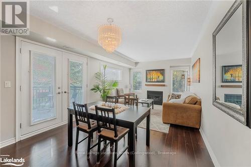 201 - 4 Brandy Lane Drive, Collingwood, ON - Indoor Photo Showing Other Room With Fireplace