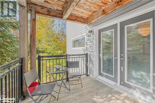 201 - 4 Brandy Lane Drive, Collingwood, ON - Outdoor With Deck Patio Veranda With Exterior