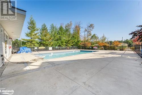 201 - 4 Brandy Lane Drive, Collingwood, ON - Outdoor With In Ground Pool