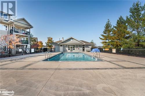 201 - 4 Brandy Lane Drive, Collingwood, ON - Outdoor With In Ground Pool