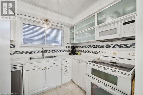 11 - 1110 Garth Street, Hamilton (Rolston), ON - Indoor Photo Showing Kitchen With Double Sink