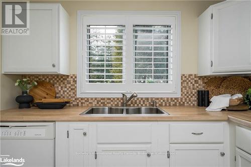 3 - 63 Bay Street W, Blue Mountains (Thornbury), ON - Indoor Photo Showing Kitchen With Double Sink