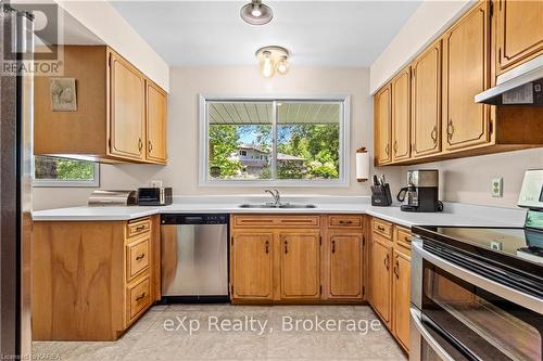 197 Fairway Hill Crescent, Kingston (Central City West), ON - Indoor Photo Showing Kitchen With Double Sink