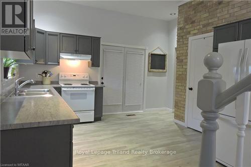 14 Elgin Street W, Norwich (Norwich Town), ON - Indoor Photo Showing Kitchen With Double Sink