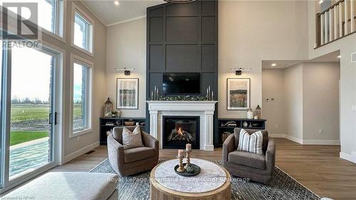 171 Kingfisher Lane, Goderich (Goderich Town), ON - Indoor Photo Showing Living Room With Fireplace