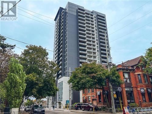 1106 - 15 Queen Street, Hamilton (Central), ON - Outdoor With Balcony With Facade