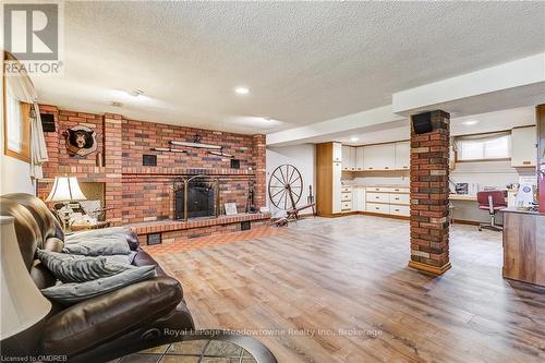 1602 Highway 6 N, Hamilton, ON - Indoor With Fireplace