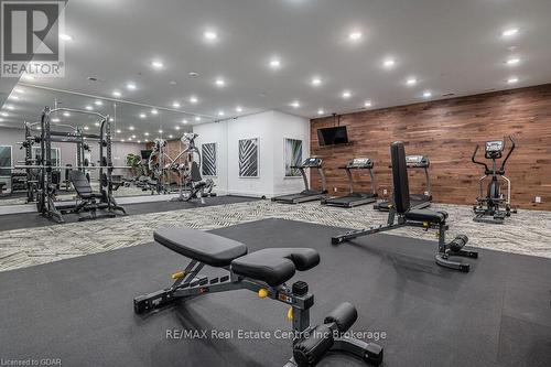 406 - 1880 Gordon Street, Guelph (Guelph South), ON - Indoor Photo Showing Gym Room