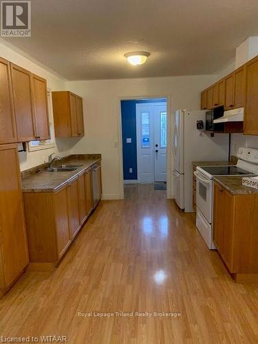 10 Langrell Avenue, Tillsonburg, ON - Indoor Photo Showing Kitchen With Double Sink