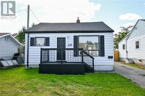 321 Dieppe Street, Welland (773 - Lincoln/Crowland), ON - Outdoor With Deck Patio Veranda