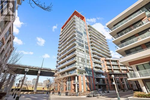 718 - 50 Bruyeres Mews, Toronto, ON - Outdoor With Balcony With Facade