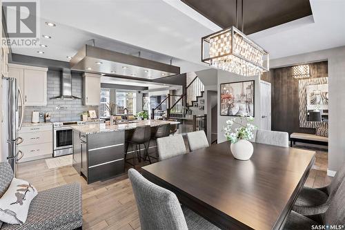 308A Willow Street E, Saskatoon, SK - Indoor Photo Showing Dining Room