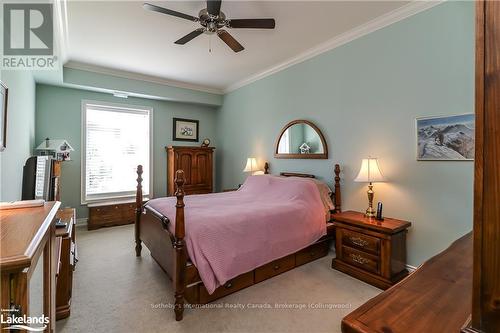 302 - 27 Beaver Street S, Blue Mountains (Thornbury), ON - Indoor Photo Showing Bedroom