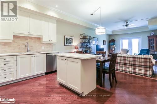 302 - 27 Beaver Street S, Blue Mountains (Thornbury), ON - Indoor Photo Showing Kitchen