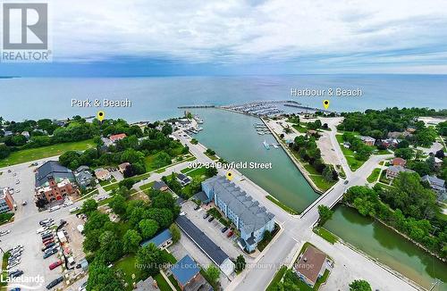 302 - 34 Bayfield Street, Meaford, ON - Outdoor With Body Of Water With View