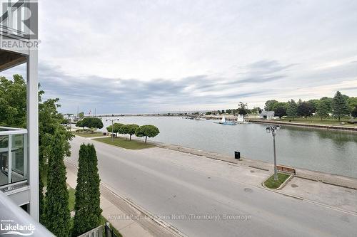 302 - 34 Bayfield Street, Meaford, ON - Outdoor With Body Of Water With Balcony With View