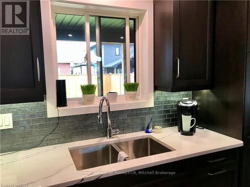 215 Duncan Street, West Perth (Mitchell), ON - Indoor Photo Showing Kitchen With Double Sink