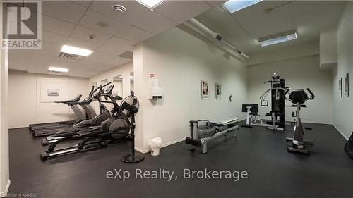 1407 - 185 Ontario Street, Kingston (Central City East), ON - Indoor Photo Showing Gym Room