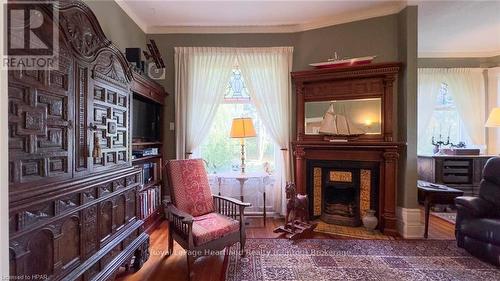 73399 London Road, Bluewater (Hay), ON - Indoor Photo Showing Living Room With Fireplace