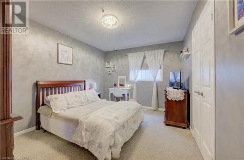 View of carpeted bedroom - 32 Triller Avenue, Cambridge, ON - Indoor Photo Showing Bedroom