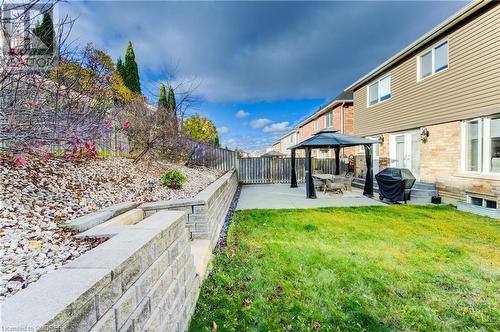 View of yard with a patio and a gazebo - 32 Triller Avenue, Cambridge, ON - Outdoor