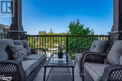 201 - 27 Beaver Street S, Blue Mountains (Thornbury), ON - Outdoor With Balcony With Deck Patio Veranda With Exterior