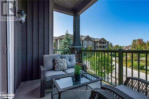 201 - 27 Beaver Street S, Blue Mountains (Thornbury), ON - Outdoor With Balcony With Deck Patio Veranda With Exterior