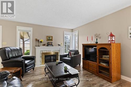 250 Stella Avenue, Southwest Middlesex (Glencoe), ON - Indoor Photo Showing Living Room With Fireplace