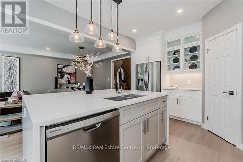 27 Spachman Street, Kitchener, ON - Indoor Photo Showing Kitchen With Double Sink