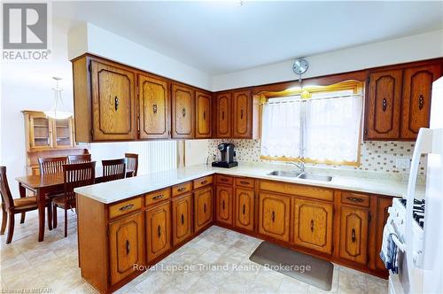 4 Segal Drive, Tillsonburg, ON - Indoor Photo Showing Kitchen With Double Sink