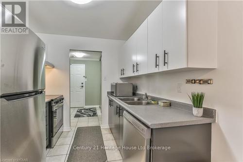 407 - 95 Baseline Road West, London, ON - Indoor Photo Showing Kitchen With Double Sink