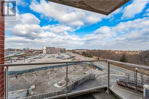 409 - 60 Old Mill Road, Oakville (1014 - Qe Queen Elizabeth), ON - Outdoor With Balcony With View