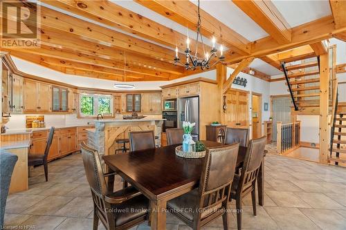 81196 Pfrimmer Road, Ashfield-Colborne-Wawanosh (Colborne Twp), ON - Indoor Photo Showing Dining Room