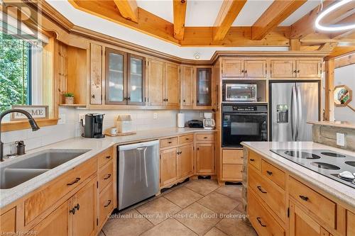 81196 Pfrimmer Road, Ashfield-Colborne-Wawanosh (Colborne Twp), ON - Indoor Photo Showing Kitchen With Double Sink