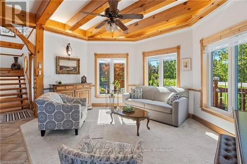 81196 Pfrimmer Road, Ashfield-Colborne-Wawanosh (Colborne Twp), ON - Indoor Photo Showing Living Room