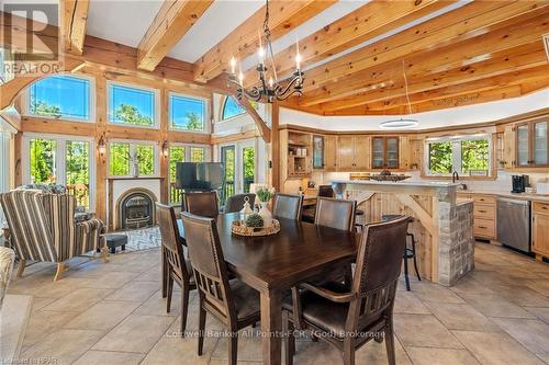 81196 Pfrimmer Road, Ashfield-Colborne-Wawanosh (Colborne Twp), ON - Indoor Photo Showing Dining Room