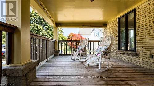 123 Elgin Avenue W, Goderich (Goderich (Town)), ON - Outdoor With Deck Patio Veranda With Exterior