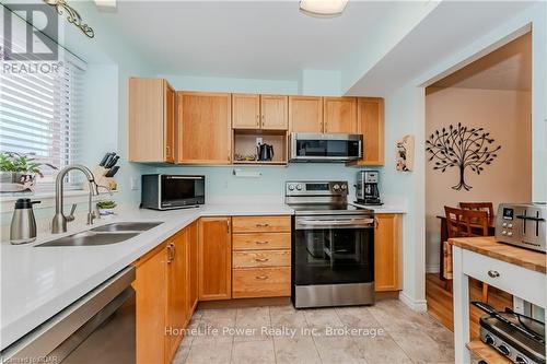 302 - 20 St George Street, Kitchener, ON - Indoor Photo Showing Kitchen With Double Sink