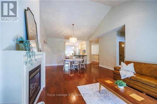 102 - 5 Wood Haven Drive, Tillsonburg, ON - Indoor Photo Showing Living Room With Fireplace