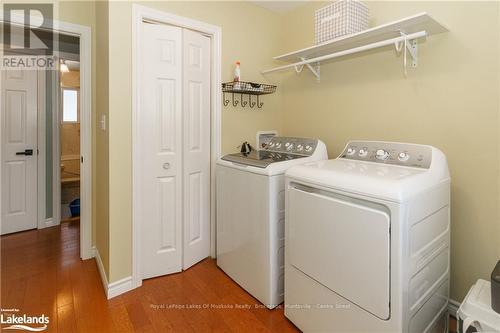 58 Hanes Road, Huntsville (Chaffey), ON - Indoor Photo Showing Laundry Room