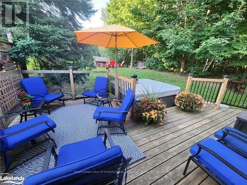 58 Hanes Road, Huntsville (Chaffey), ON - Outdoor With Deck Patio Veranda