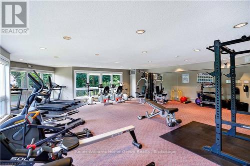 402 - 5 Jacksway Crescent, London, ON - Indoor Photo Showing Gym Room