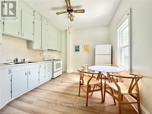 216 Hatt Street, Hamilton (Dundas), ON - Indoor Photo Showing Kitchen With Double Sink